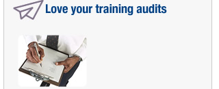 Love your training audits