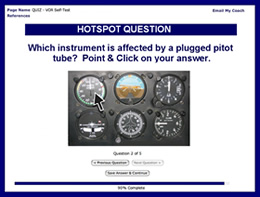 Hotspot question format